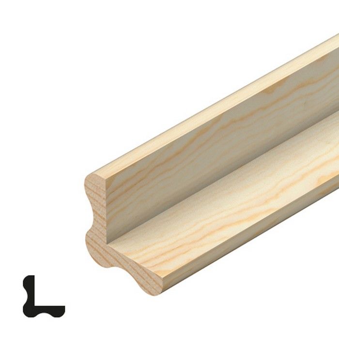 CHESHIRE MOULDINGS | TM640 | BIRDS MOUTH CORNER ANGLE | 2400 X 18 X 18 | PINE main product photo