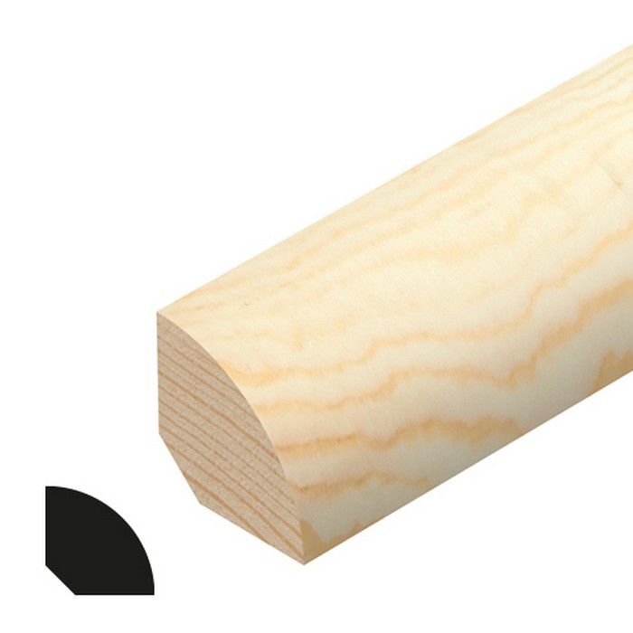 CHESHIRE MOULDINGS | TM672 | QUADRANT | 2400 X 15 X 15 | PINE main product photo