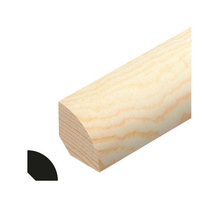 CHESHIRE MOULDINGS | TM674 | QUADRANT | 2400 X 21 X 21 | PINE main product photo