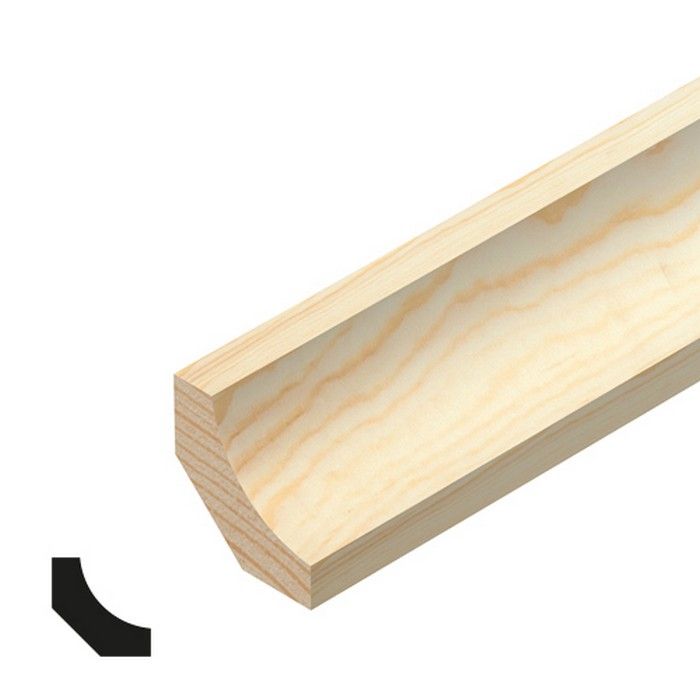 CHESHIRE MOULDINGS | TM731 | SCOTIA | 2400 X 15 X 15 | PINE main product photo
