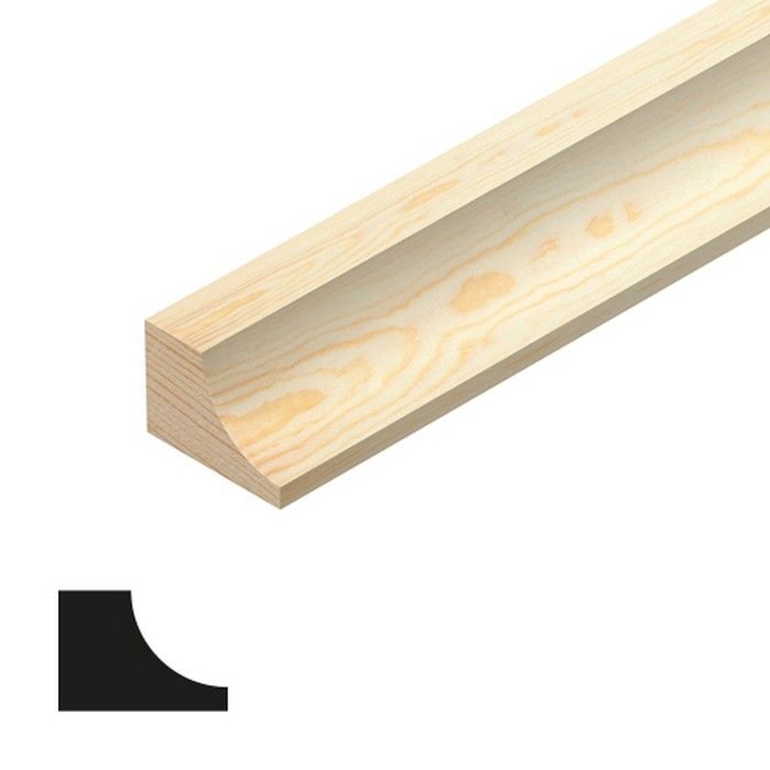 CHESHIRE MOULDINGS | TM735 | SCOTIA | 2400 X 15 X 21 | PINE main product photo