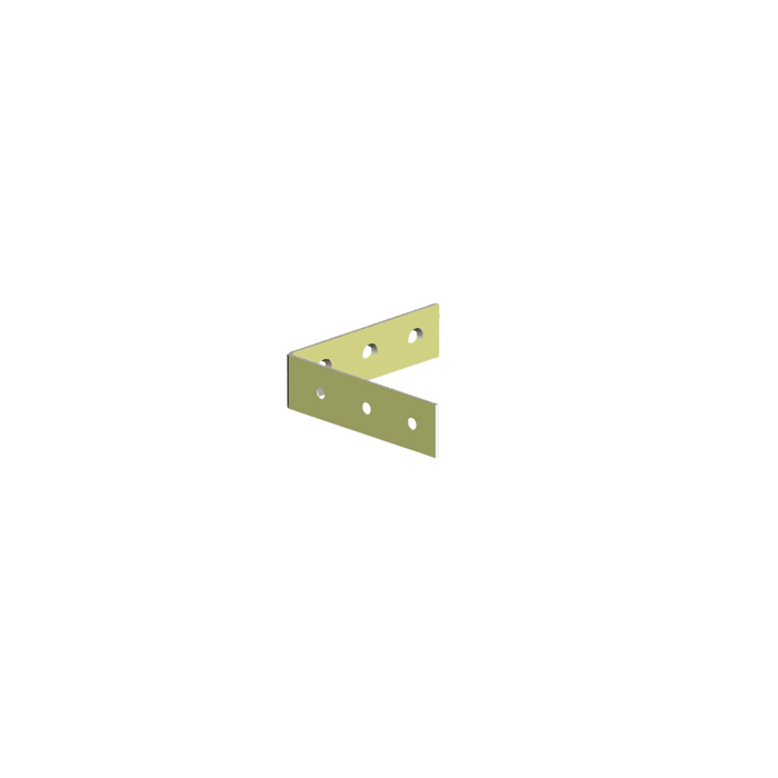 BIRKDALE GM | CORNER BRACE | 1 ½" | 38MM | BZP/YP | PACK 10 main product photo