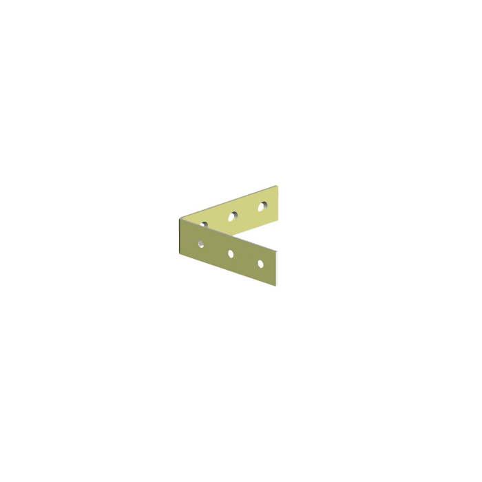 BIRKDALE GM | CORNER BRACE | 3" | 75MM | BZP/YP | PACK 5 main product photo
