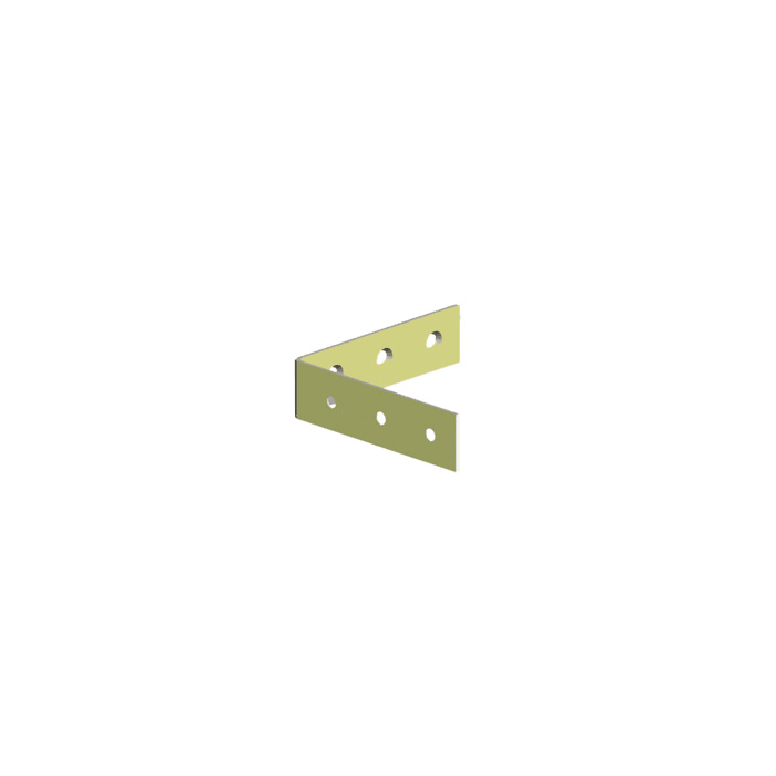 BIRKDALE GM | CORNER BRACE | 4" | 100MM | BZP/YP | PACK 5 main product photo