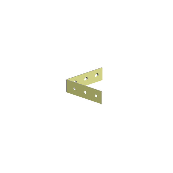 BIRKDALE GM | CORNER BRACE | 6" | 150MM | BZP/YP | PACK 5 main product photo