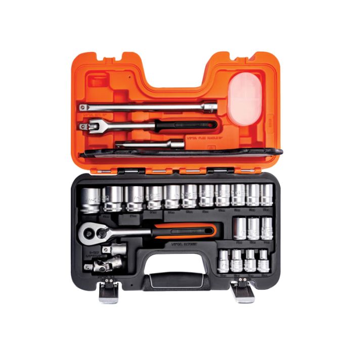 REAL DEALS XMAS 2024 | BAHCO | ½" DRIVE SOCKET SET | 24 PIECE main product photo