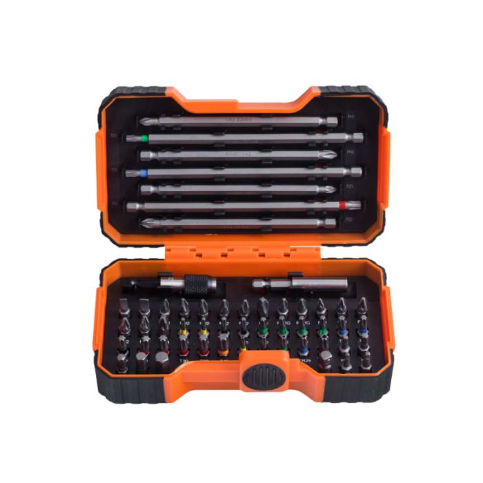 BAHCO | SCREWDRIVER BIT | COLOUR CODED SET | 54 PIECE main product photo