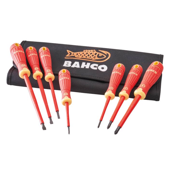 REAL DEALS XMAS 2023 | BAHCO | VDE SCREWDRIVET SET & WALLET | 7 PIECE main product photo