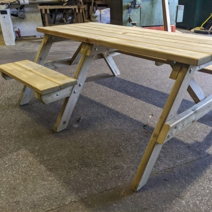 NWTT | A FRAME TABLE | WHEELCHAIR ACCESSIBLE | 1.8M | TREATED GREEN main product photo