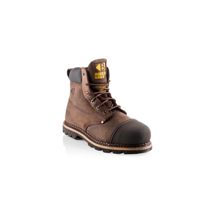 BUCKLER | LACE BOOT | CHOCOLATE | B301SM | SAFETY main product photo