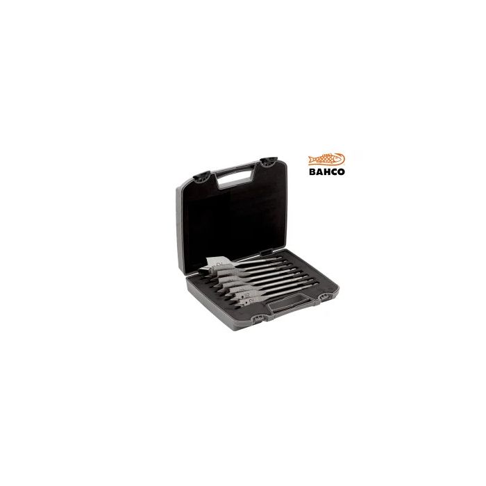 BAHCO | DRILL BITS | FLAT BIT SET IN CASE | 12-32MM | 8PCS main product photo