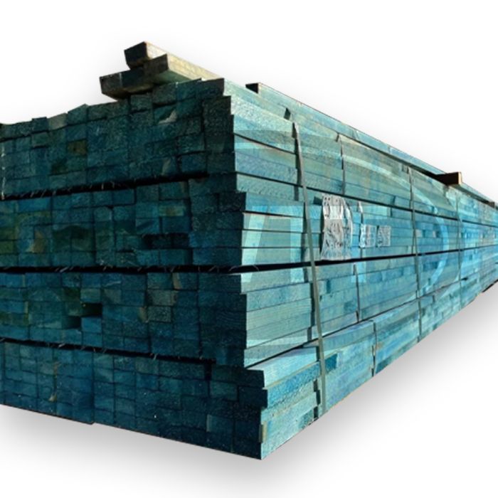 ROUGH SAWN | BS GRADED | IMPORTED | SOFTWOOD | ROOF BATTEN | 25MM | 4.8 X 50 X 25MM | TREATED BLUE / YELLOW main product photo