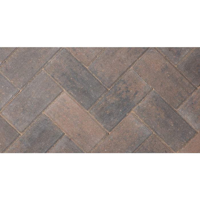 BRADSTONE | CONCRETE BLOCK PAVING | DRIVEWAY | 200 X 100 X 50 | 0.02㎡ | BURNT OKER main product photo