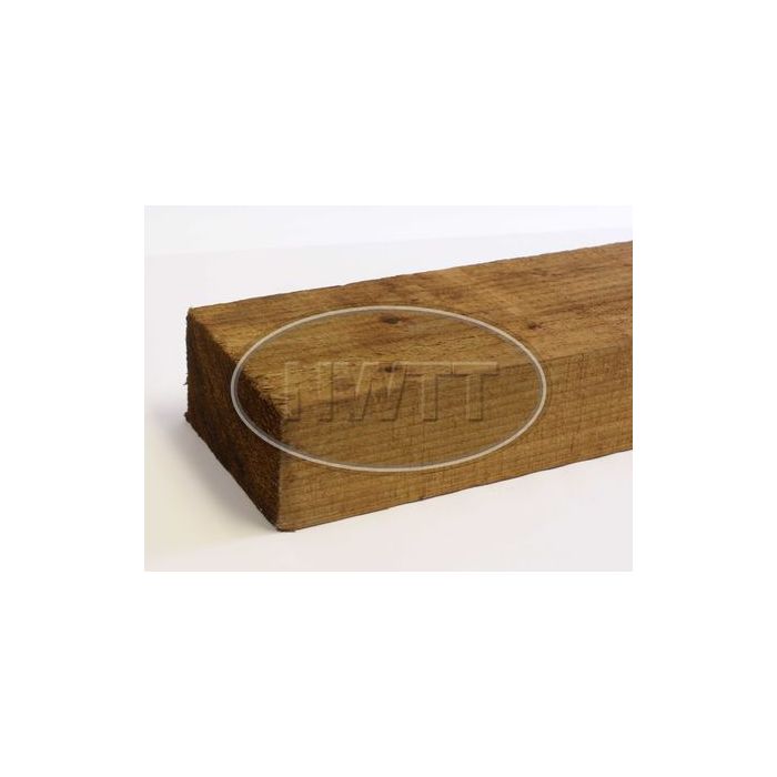 ROUGH SAWN | UNGRADED | BRITISH | SOFTWOOD | SLEEPER | 200MM X 100MM main product photo