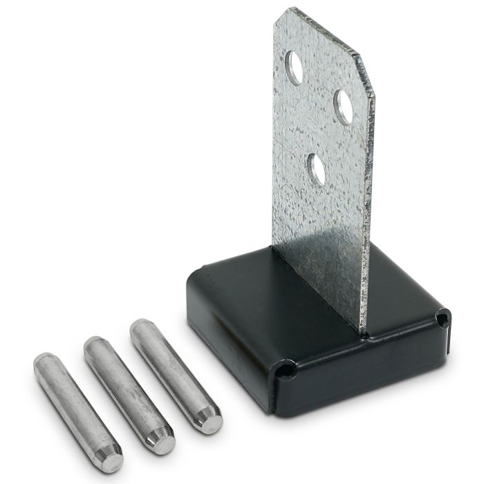 SIMPSON STRONG-TIE | CONCEALED POST BASE | 89 X 89 X 145 | CPT44Z | PRE-GALVANISED STEEL / EPOXY BLACK main product photo