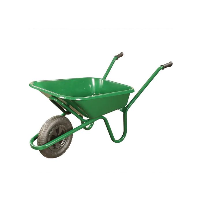 WALSALL | WHEELBARROW | 90LTR | ENDURANCE HEAVY DUTY | GREEN main product photo