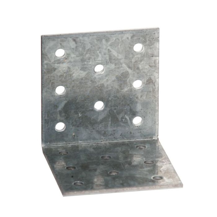 SIMPSON STRONG-TIE | NAIL PLATE ANGLE BRACKET | 62.5 X 62.5 X 40MM | ES10/40C50 | PRE-GALVANISED MILD STEEL main product photo