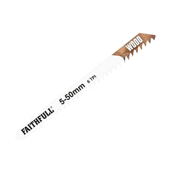 FAITHFULL | JIGSAW BLADE | HCS | WOOD | T144D | 5 PACK main product photo
