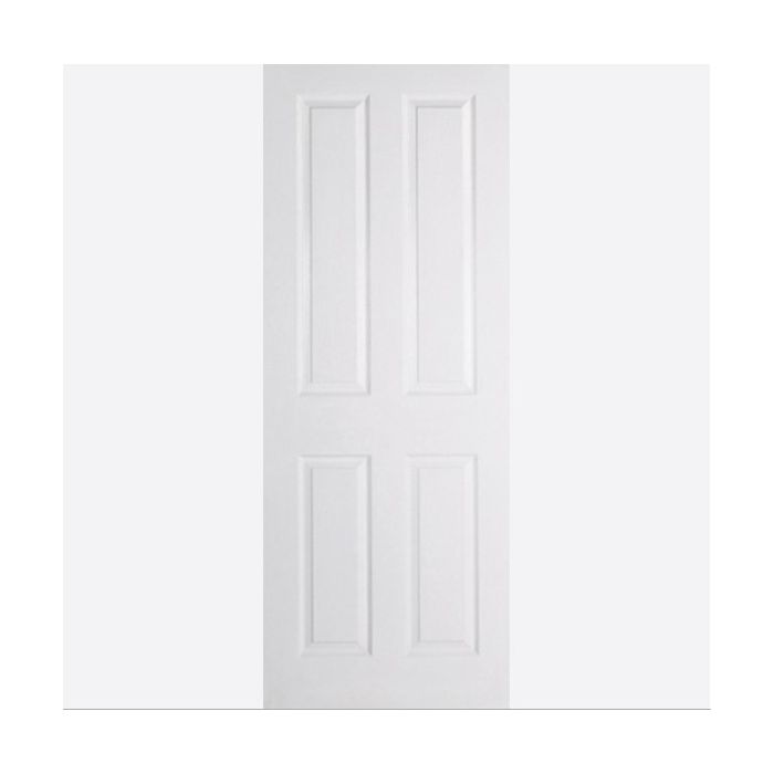 LPD | INTERNAL | MOULDED TEXTURED 4P | PRE-FINISHED | WHITE COMPOSITE | FD30 | FSC® main product photo
