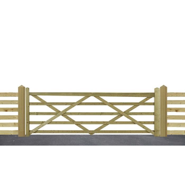 FIELD GATE | SOFTWOOD | 5-BAR main product photo