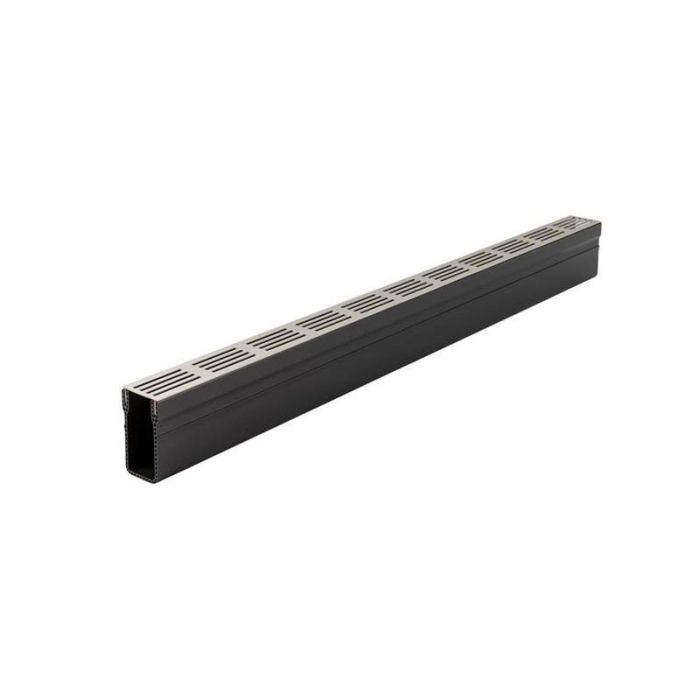 ACO | THRESHOLD DRAIN | A15 | CHANNEL | PLASTIC / ALUMINIUM | 1000MM main product photo