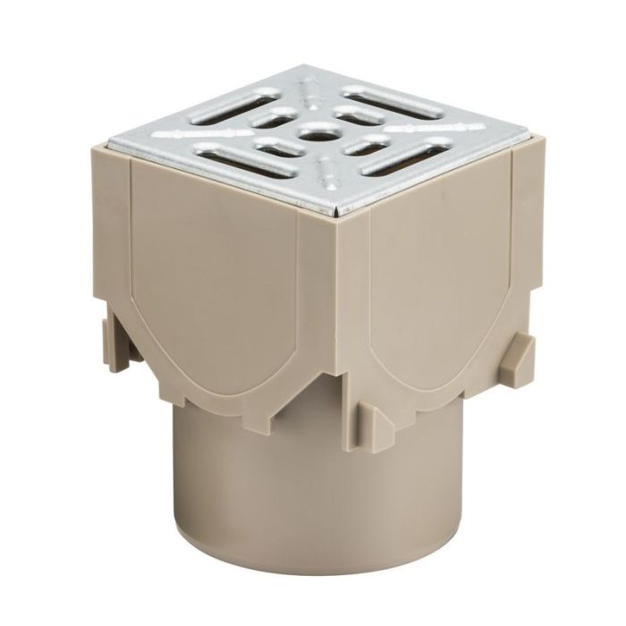 ACO | RAIN DRAIN | A15 | CORNER UNIT | PLASTIC / GALVANISED main product photo