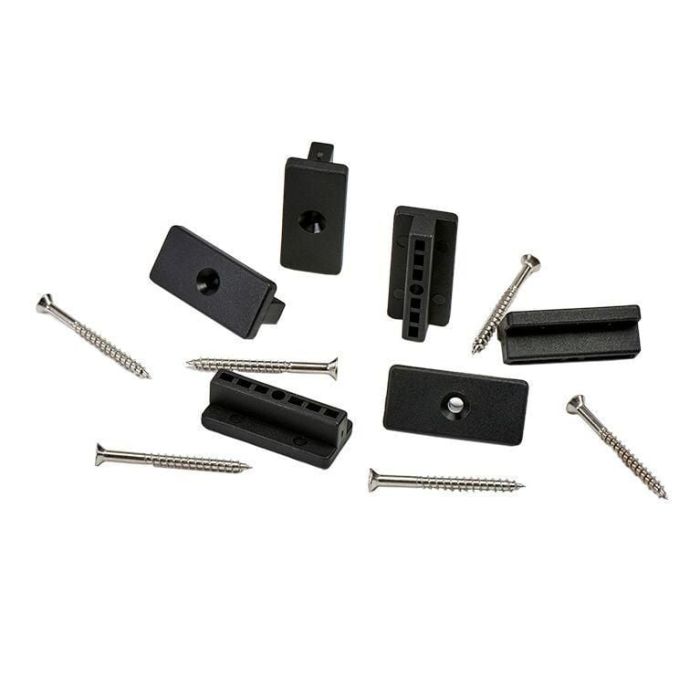 CLADCO | COMPOSITE | ACCESSORIES | COMPOSITE DECKING T-CLIP & SCREWS | PACK 100 main product photo