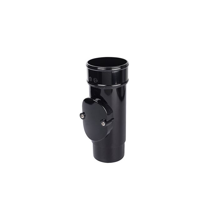SWISH | GUTTERING | ACCESS PIPE | ROUND | BLACK main product photo