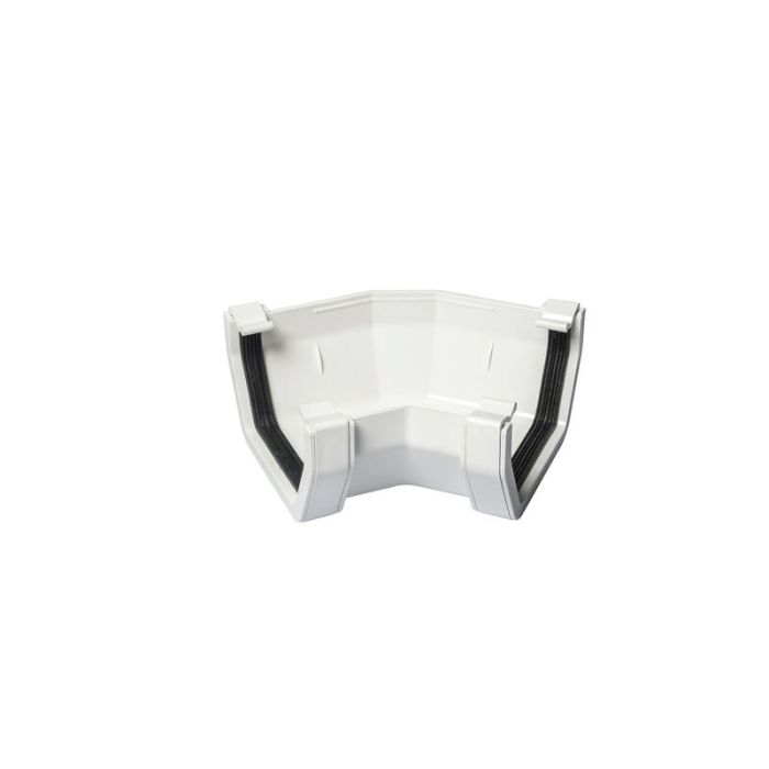 SWISH | GUTTERING | ANGLE | 135° | SQUARE | WHITE main product photo