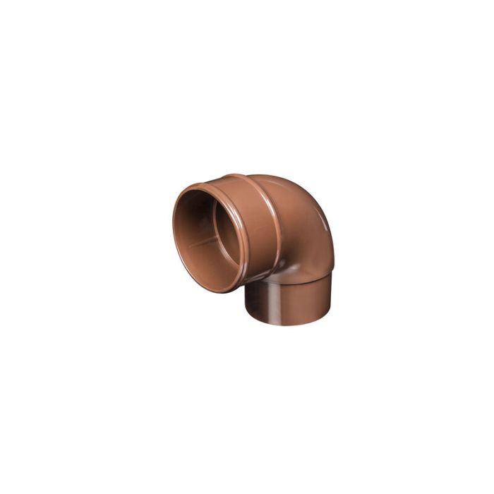 SWISH | GUTTERING | OFFSET BEND | 92.5° | ROUND | BROWN main product photo