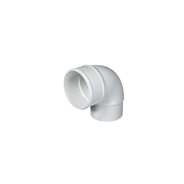 SWISH | GUTTERING | OFFSET BEND | 92.5° | ROUND | WHITE main product photo
