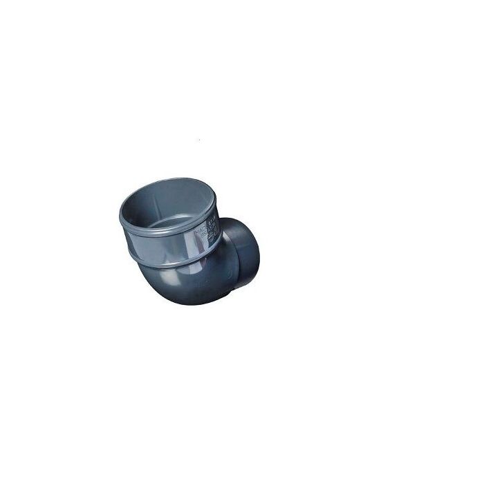 SWISH | GUTTERING | OFFSET BEND | 112.5° | ROUND | ANTHRACITE GREY main product photo