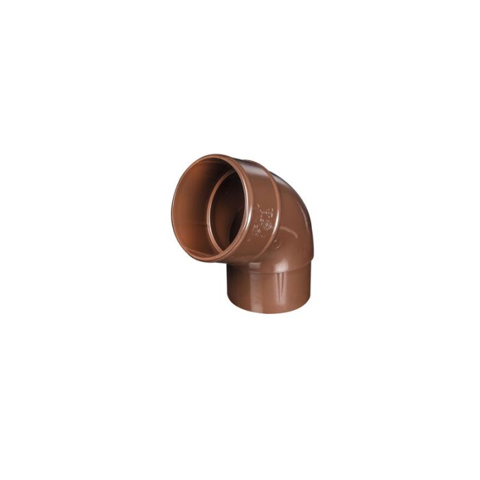 SWISH | GUTTERING | OFFSET BEND | 112.5° | ROUND | BROWN main product photo