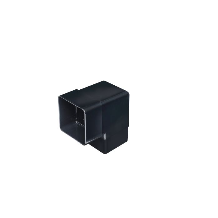 SWISH | GUTTERING | OFFSET BEND | 92.5° | SQUARE | BLACK main product photo
