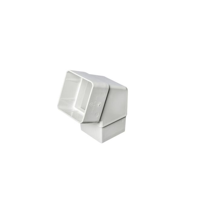 SWISH | GUTTERING | OFFSET BEND | 112.5° | SQUARE | WHITE main product photo