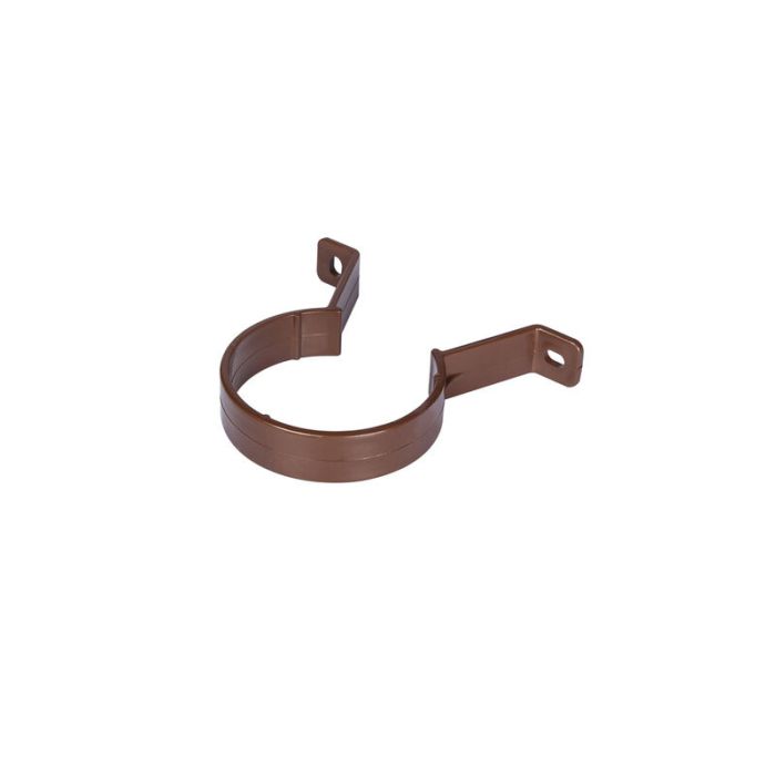 SWISH | GUTTERING | PIPE CLIP | ROUND | BROWN main product photo
