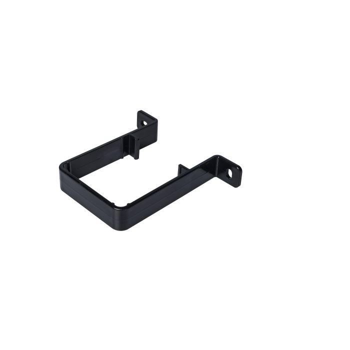 SWISH | GUTTERING | PIPE CLIP | SQUARE | BLACK main product photo
