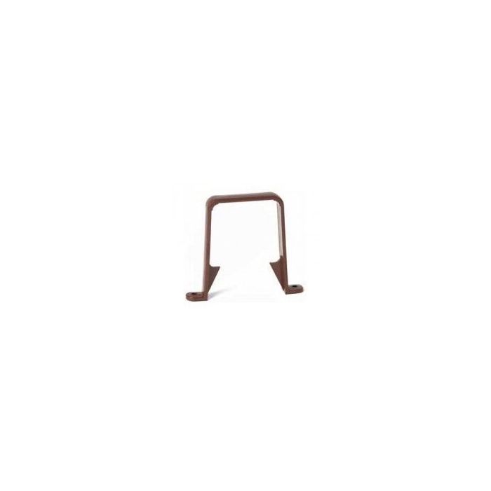 SWISH | GUTTERING | PIPE CLIP | SQUARE | BROWN main product photo