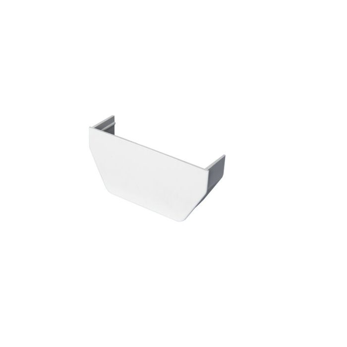 SWISH | GUTTERING | INTERNAL STOP END | SQUARE | WHITE main product photo
