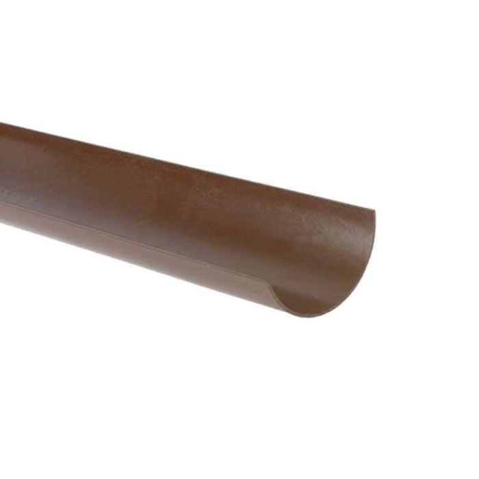 SWISH | GUTTERING | GUTTER | HALF ROUND | 4M | BROWN main product photo
