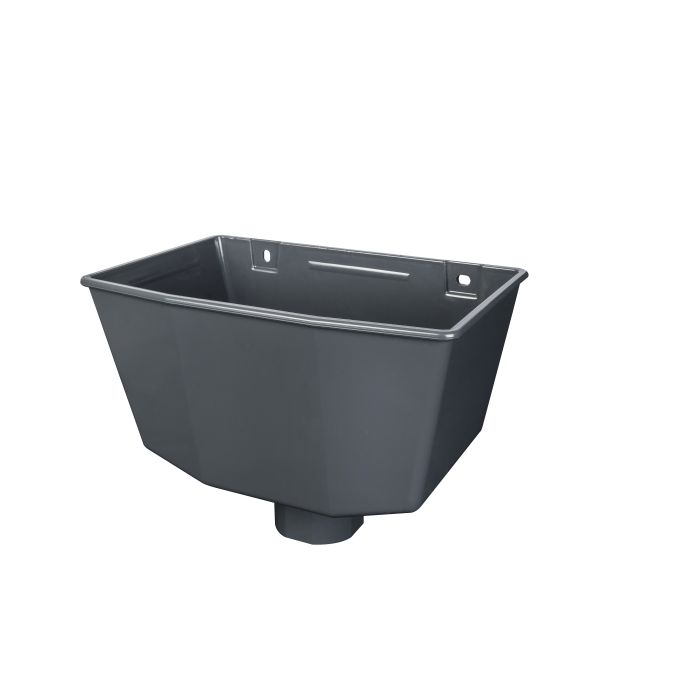 SWISH | GUTTERING | HOPPER | SQUARE / ROUND | ANTHRACITE GREY main product photo