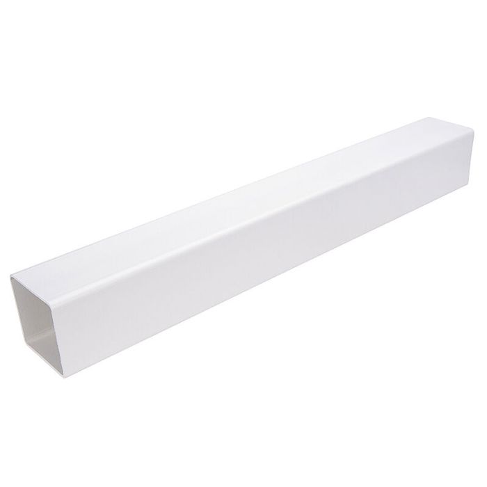 SWISH | GUTTERING | DOWNPIPE | SQUARE | 4M | WHITE main product photo