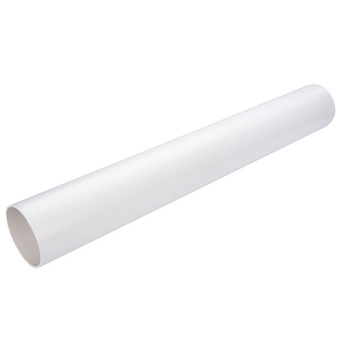 SWISH | GUTTERING | DOWNPIPE | ROUND | 4M | WHITE main product photo