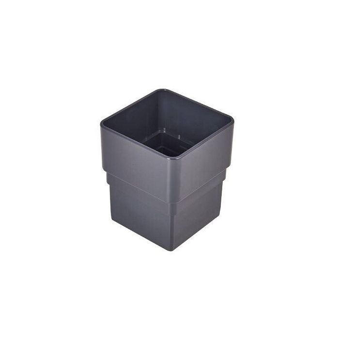 SWISH | GUTTERING | PIPE SOCKET | SQUARE | ANTHRACITE GREY main product photo