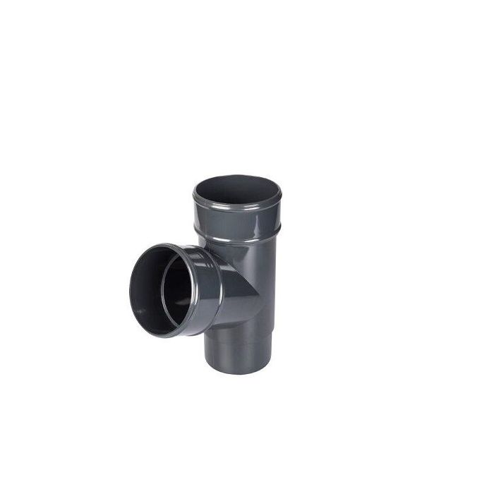 SWISH | GUTTERING | BRANCH | 112.5° | ROUND | ANTHRACITE GREY main product photo