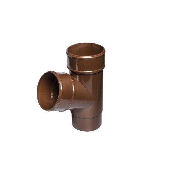 SWISH | GUTTERING | BRANCH | 112.5° | ROUND | BROWN main product photo