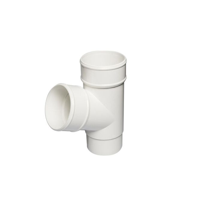SWISH | GUTTERING | BRANCH | 112.5° | ROUND | WHITE main product photo