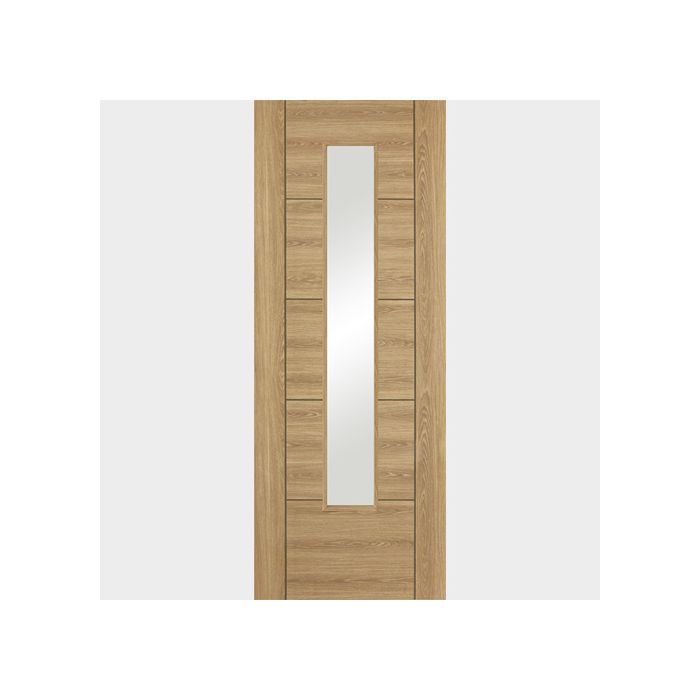 LPD | INTERNAL | VANCOUVER | GLAZED 1L | CLEAR | PRE-FINISHED | OAK LAMINATE main product photo