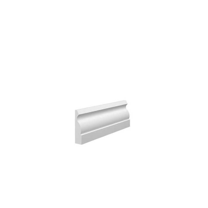 MDF PROFILES | ARCHITRAVE | OGEE | 75MM | 68 X 18MM | PRIMED WHITE main product photo