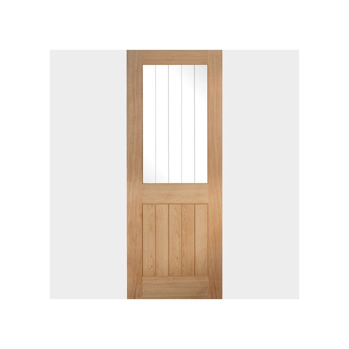 LPD | INTERNAL | BELIZE | GLAZED 1L | CLEAR / FROSTED | UNFINISHED | OAK | FSC® main product photo